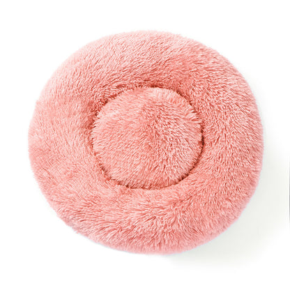 Plush Shell Pet Bed with Warm Padding