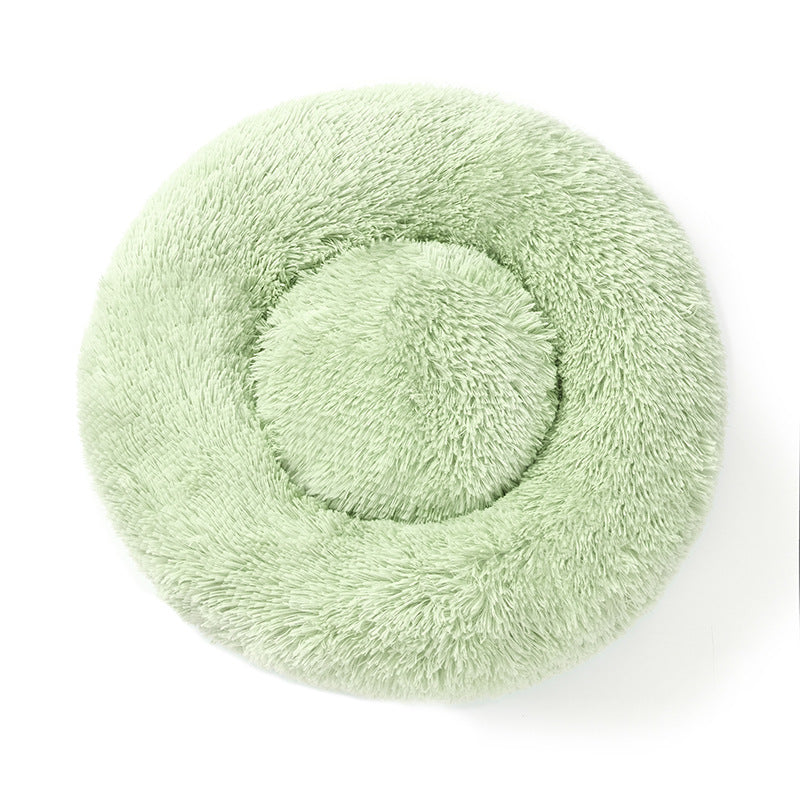 Plush Shell Pet Bed with Warm Padding