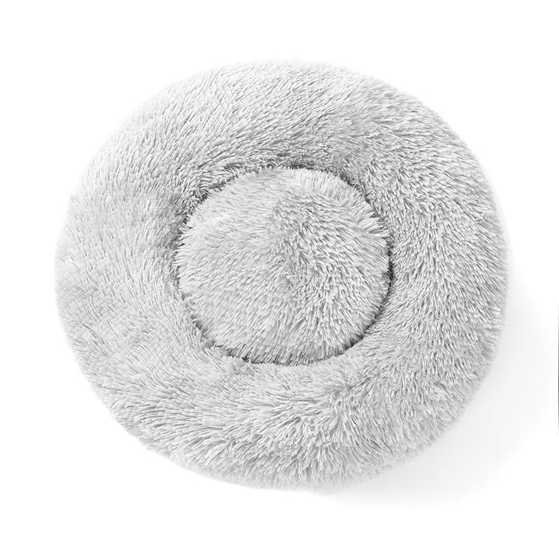 Plush Shell Pet Bed with Warm Padding