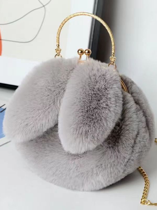 Plush Shoulder Bag