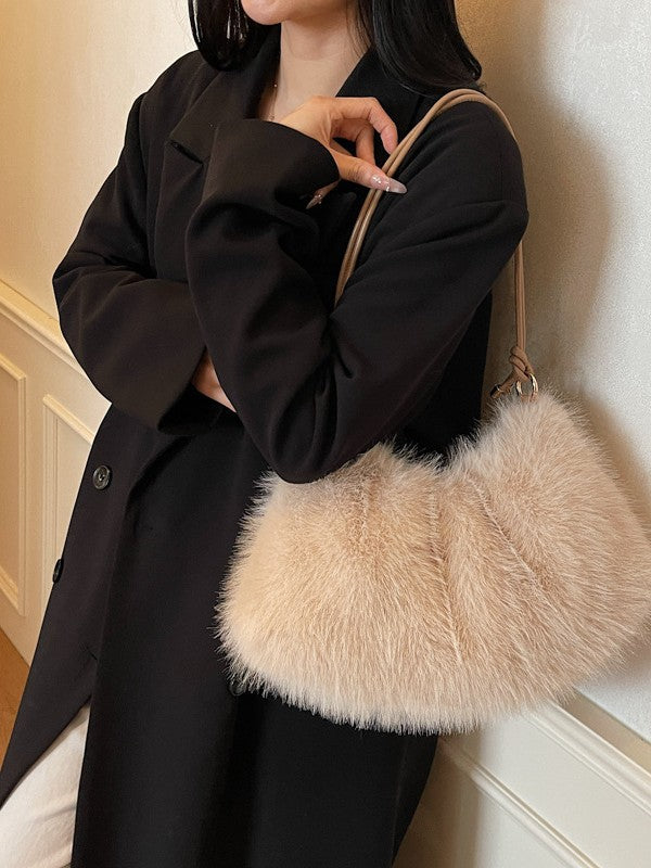 Plush Shoulder Bag