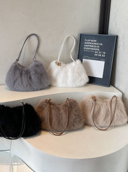 Plush Shoulder Bag