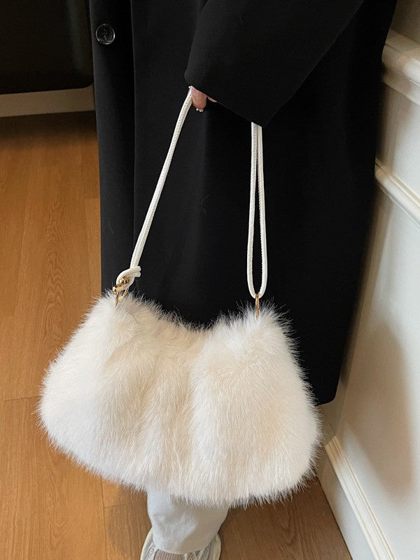 Plush Shoulder Bag