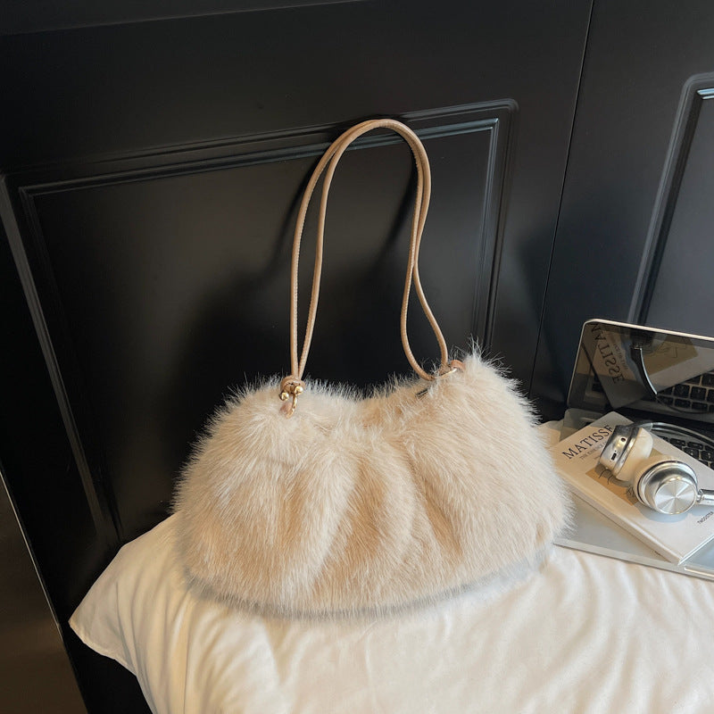 Plush Shoulder Bag