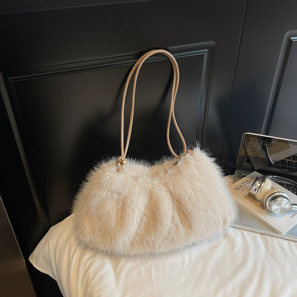 Plush Shoulder Bag