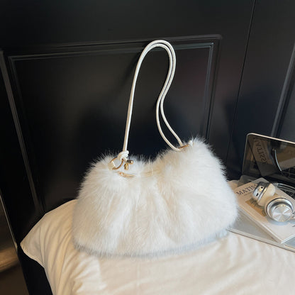 Plush Shoulder Bag