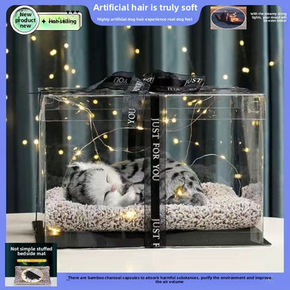 Plush simulation animal gift box