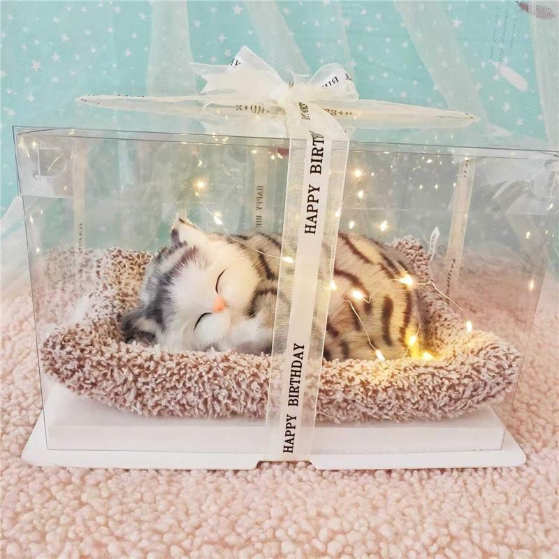 Plush simulation animal gift box