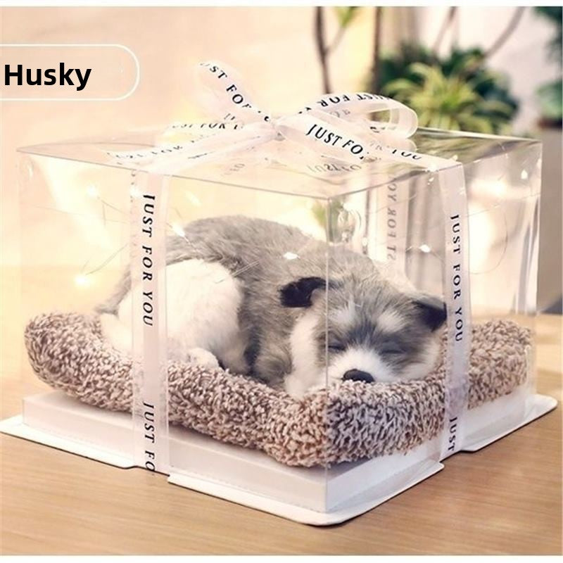 Plush simulation animal gift box
