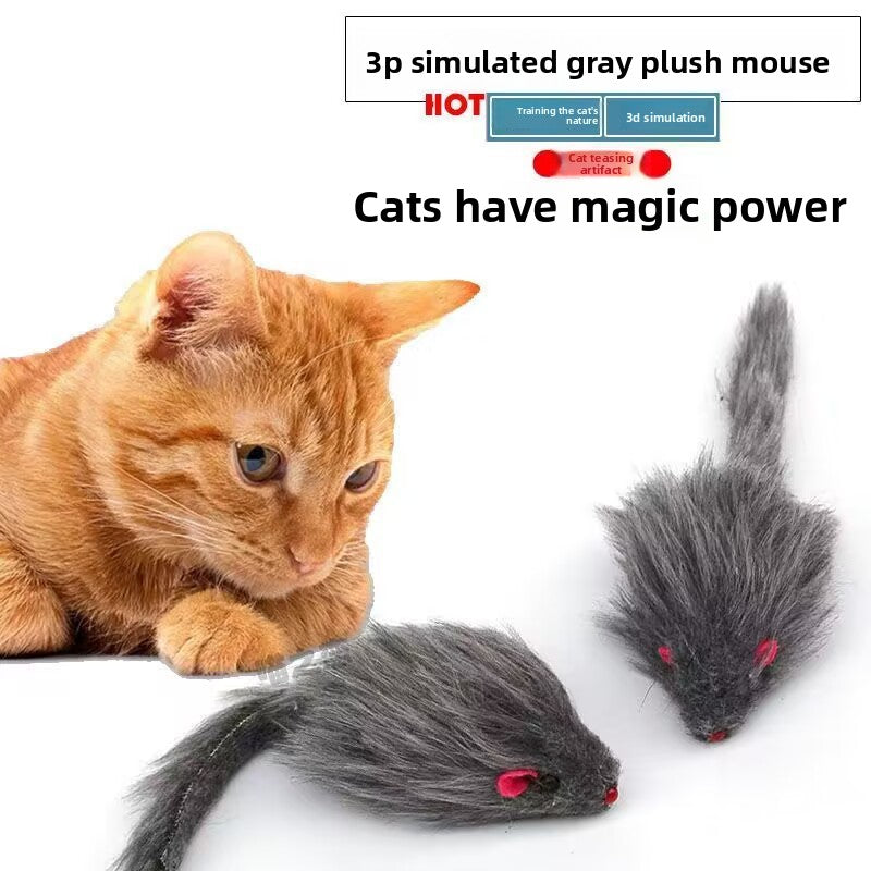 Plush simulation mouse