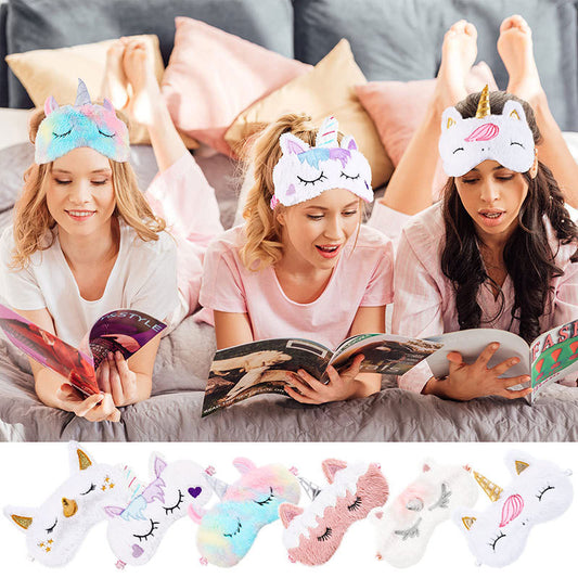 plush sleep mask