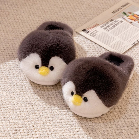 Plush slippers