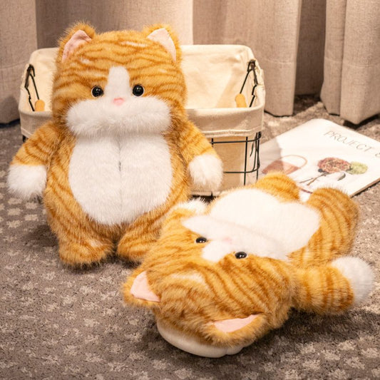 Plush slippers