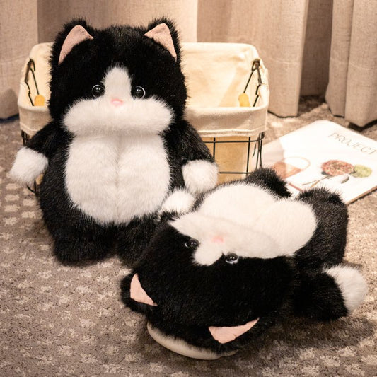 Plush slippers