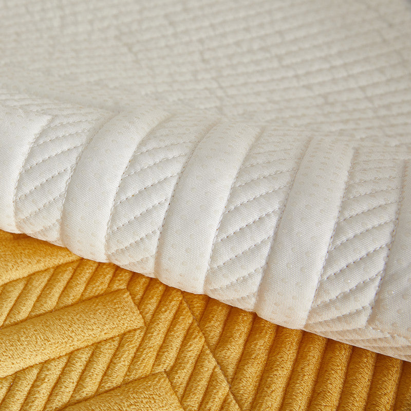 Plush Sofa Cushion Cover