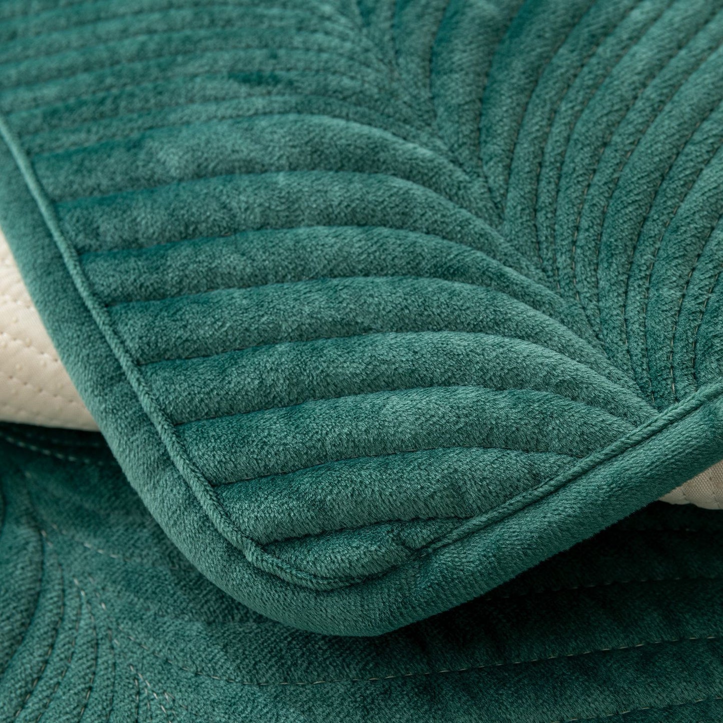 Plush sofa cushion