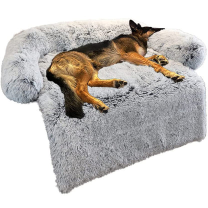 Plush Sofa Pet Bed for Cats and Dogs