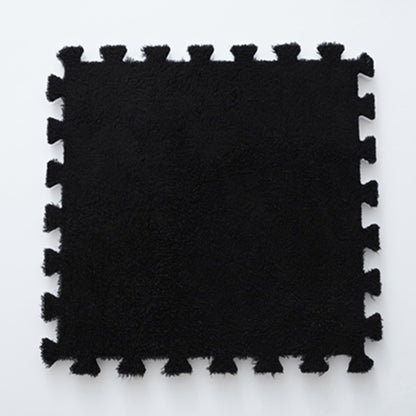 Plush Spliced Floor Mat for Bedroom and Living Room