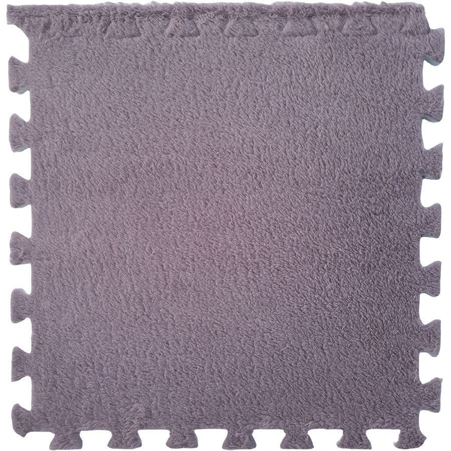 Plush Spliced Floor Mat for Bedroom and Living Room