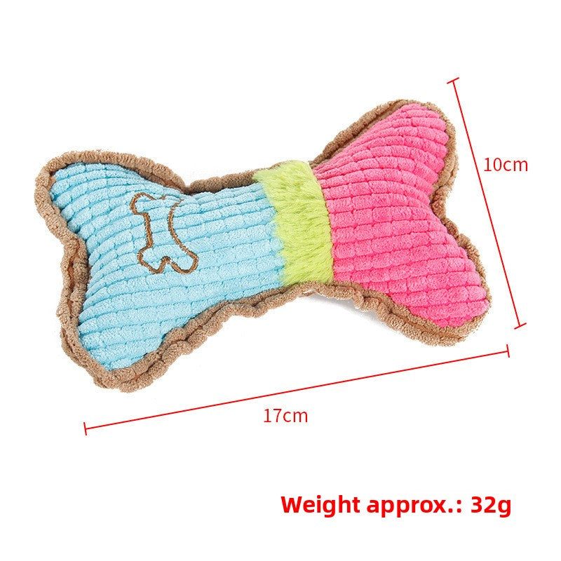 Plush Squeaker Pet Chew Toy