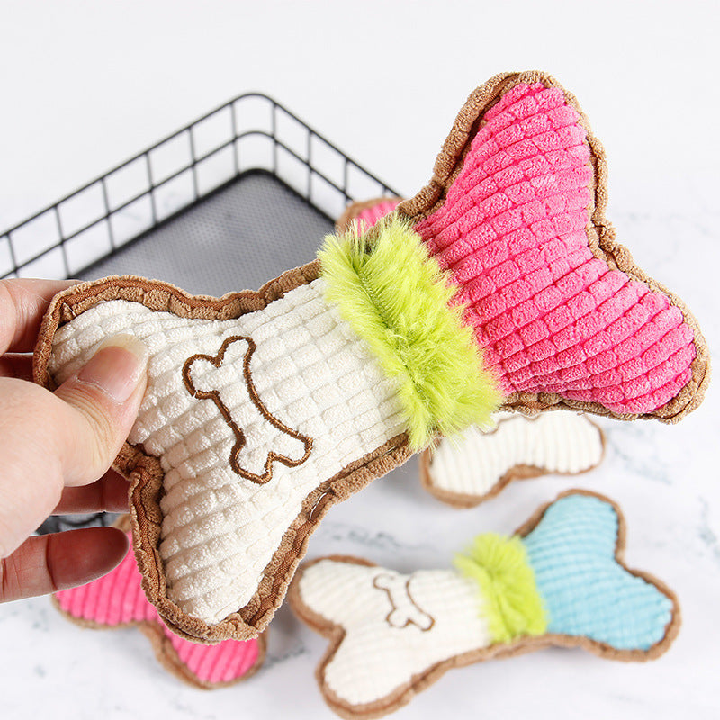Plush Squeaker Pet Chew Toy