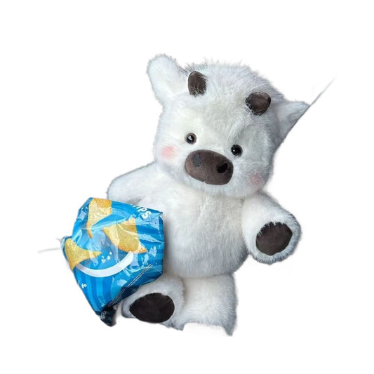Plush toy cow