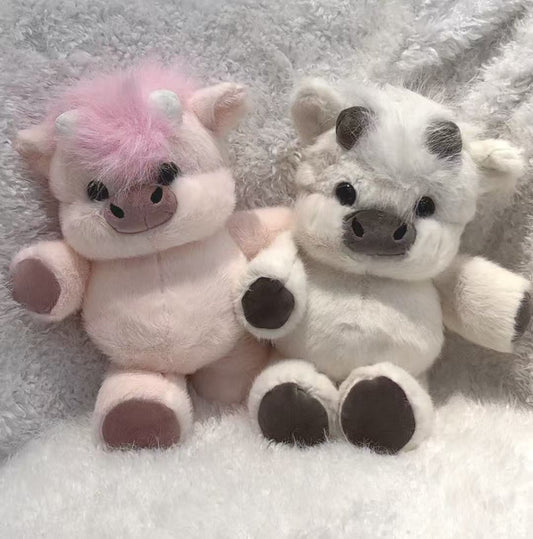 Plush toy cow
