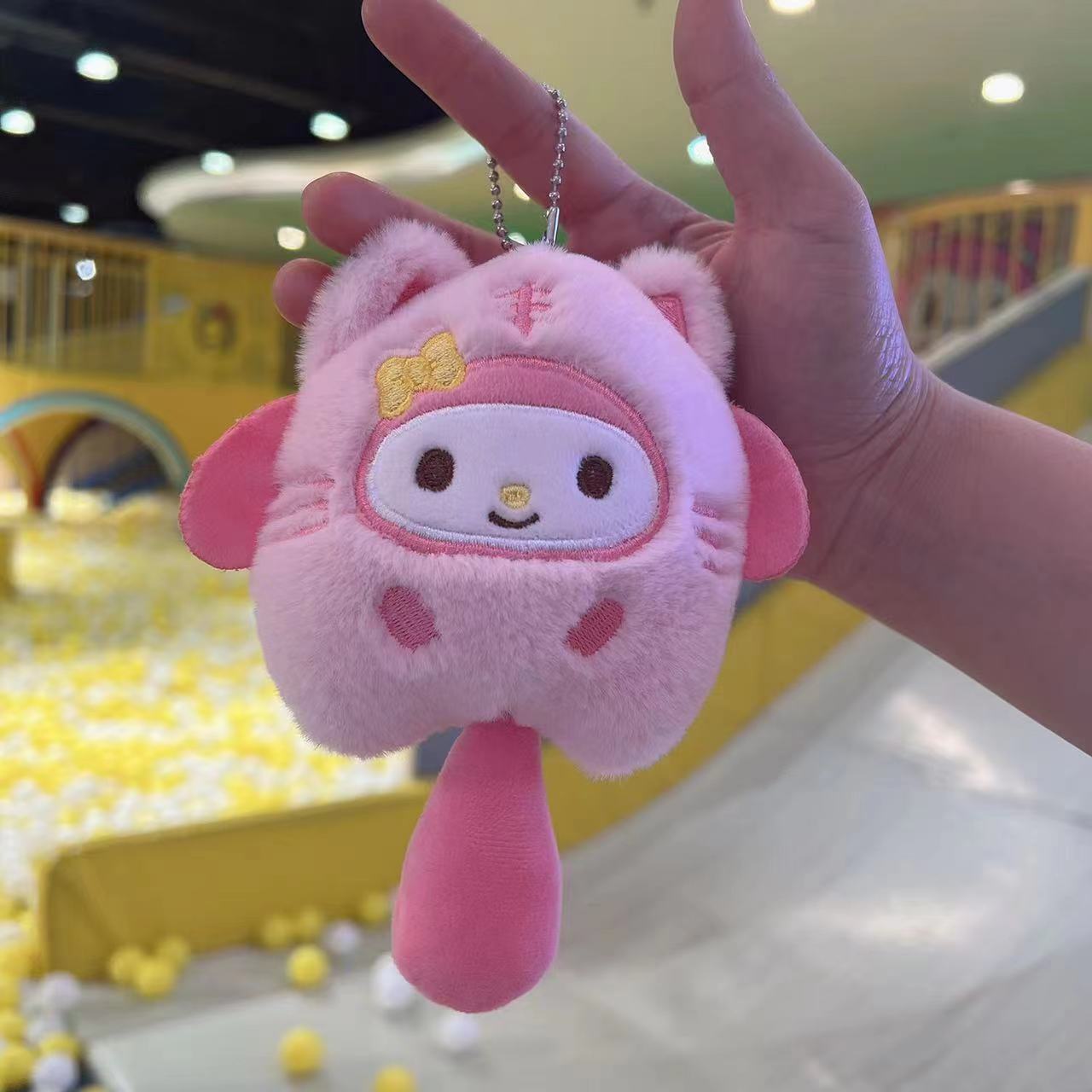 Plush toy doll keychain
