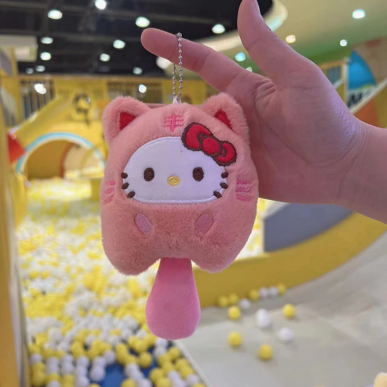 Plush toy doll keychain