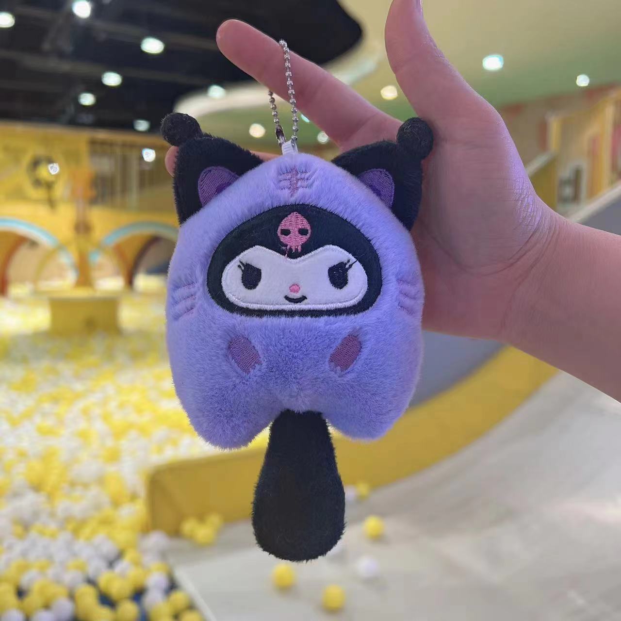 Plush toy doll keychain