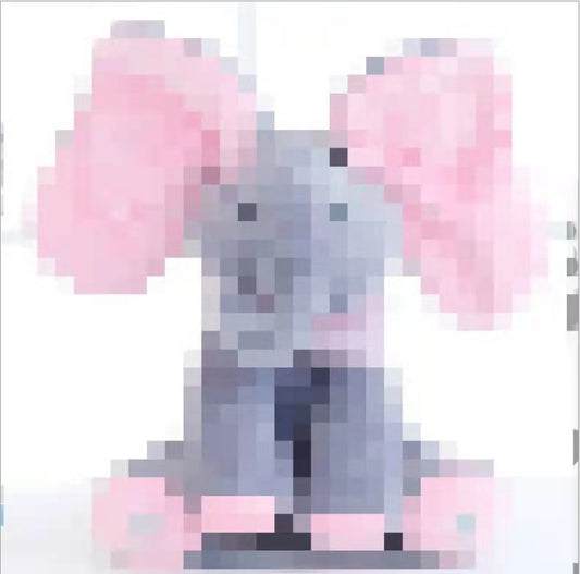 Plush toy elephant