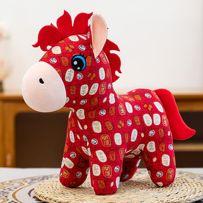 Plush toy horse