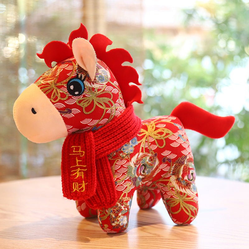 Plush toy horse