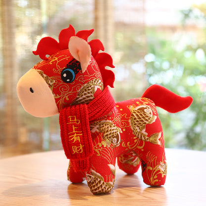 Plush toy horse