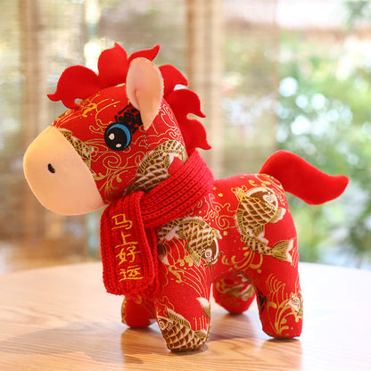 Plush toy horse