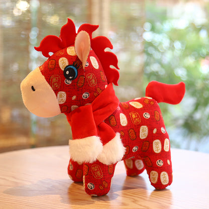 Plush toy horse