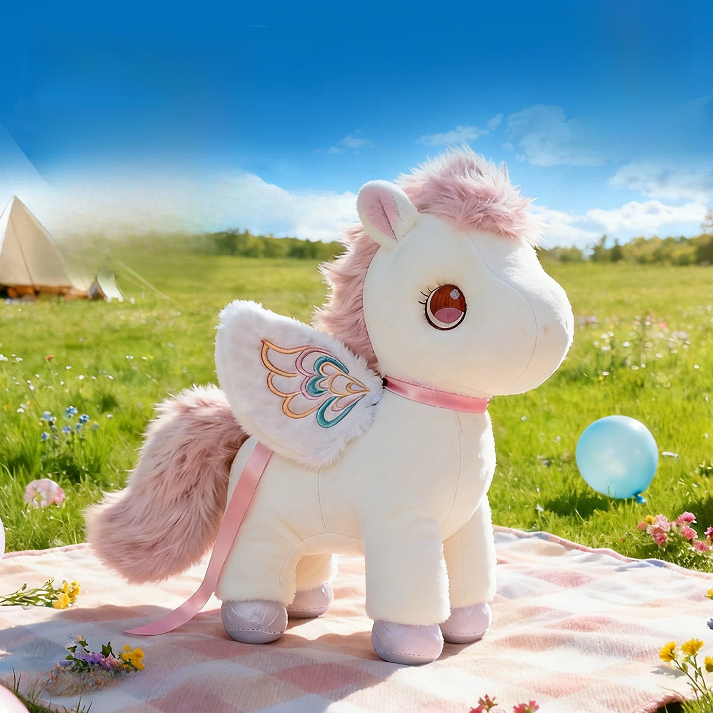 Plush Toy Horse