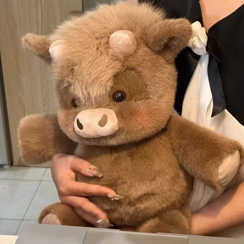 Plush Toy Running Calf