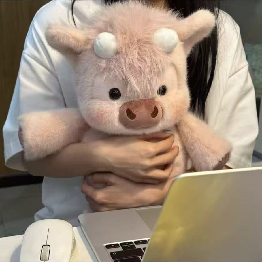 Plush Toy Running Calf