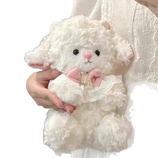 Plush toy sheep doll