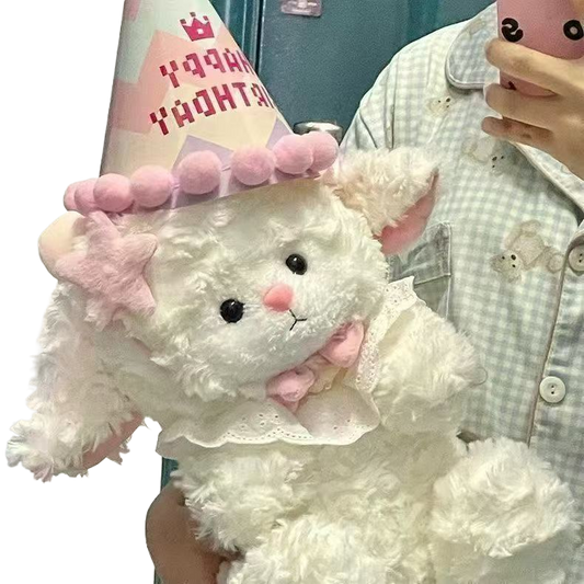 Plush toy sheep doll
