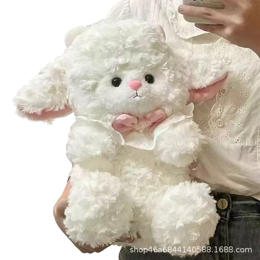 Plush toy sheep doll