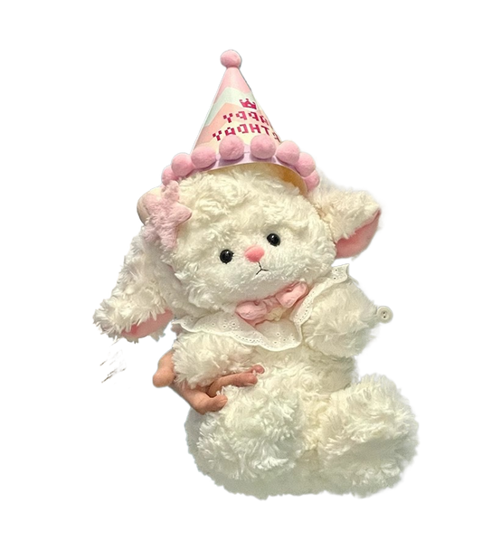 Plush toy sheep doll