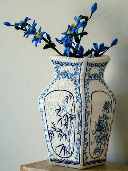 Plush vase
