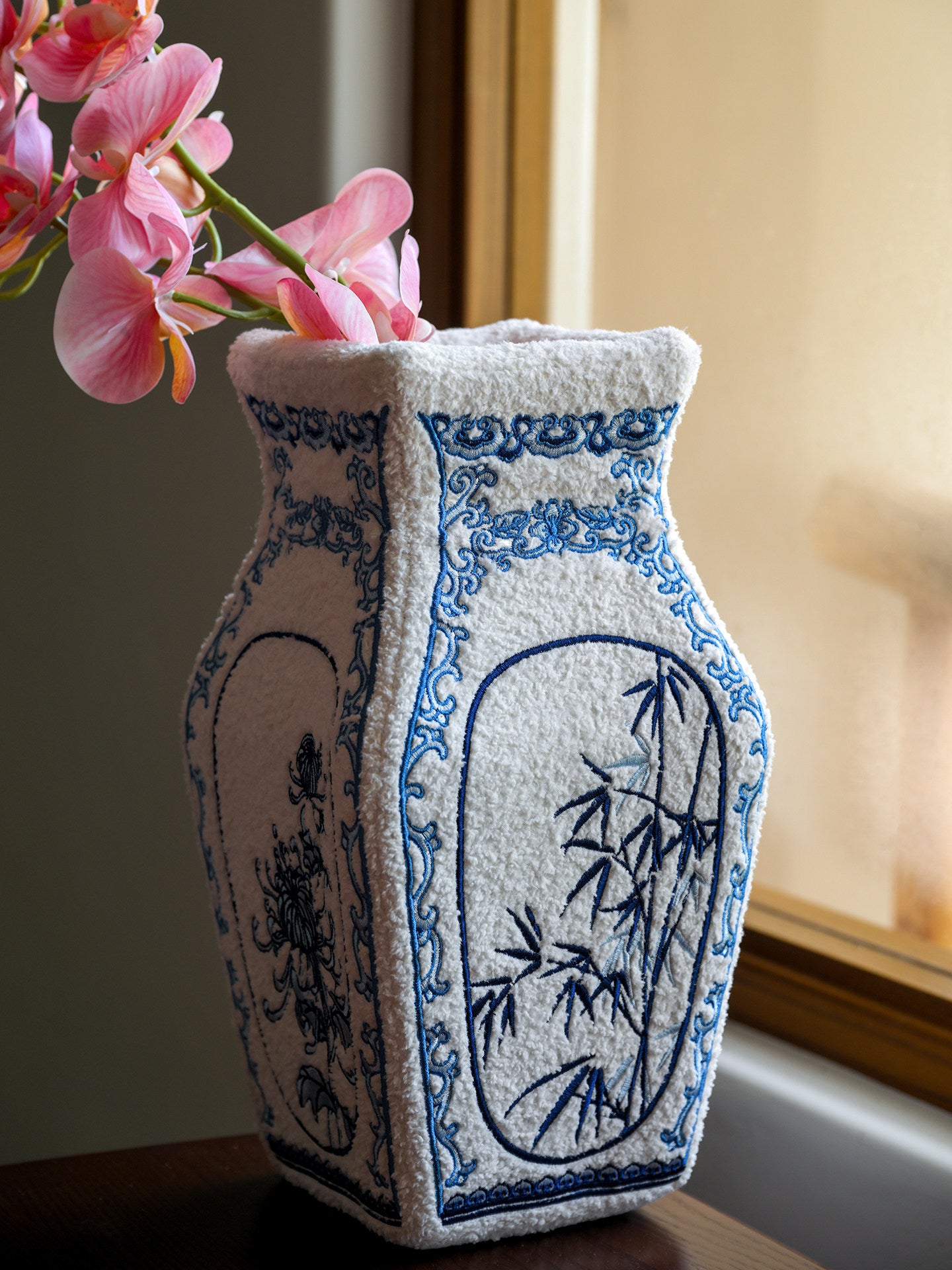 Plush vase