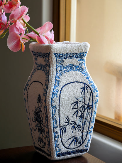Plush vase
