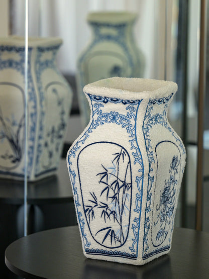 Plush vase