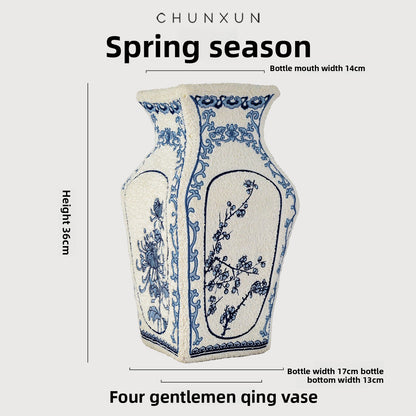 Plush vase