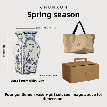 Plush vase