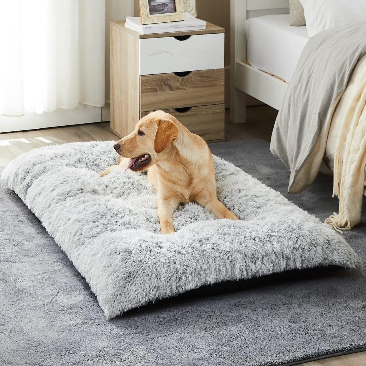 Plush Waterproof Pet Bed Mat